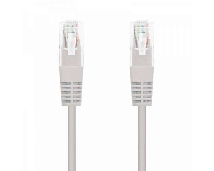 Cable de red rj45 utp nanocable 10.20.0400-l30 cat.6/ 30cm/ gris