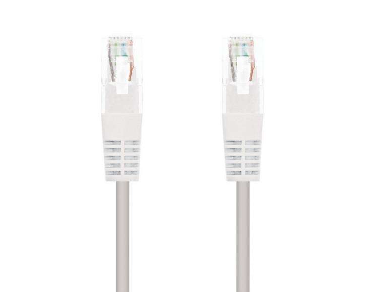 Cable de red rj45 utp nanocable 10.20.0401-w cat.6/ 1m/ blanco