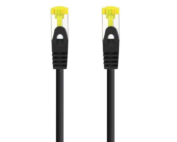 Cable de red rj45 sftp nanocable 10.20.1900-l25-bk cat.6a/ lszh/ 25cm/ negro