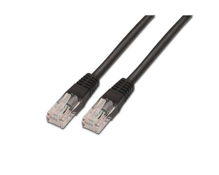 Cable de red rj45 utp aisens a133-0202 cat.5e/ 50cm/ negro