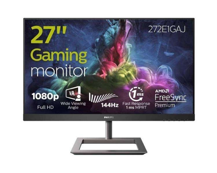 Monitor gaming philips 272e1gaj 27'/ full hd/ multimedia/ negro