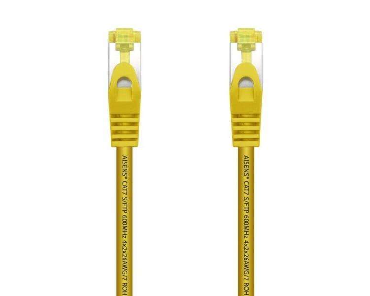 Cable de red rj45 sftp aisens a146-0474 cat.7/ 1m/ amarillo