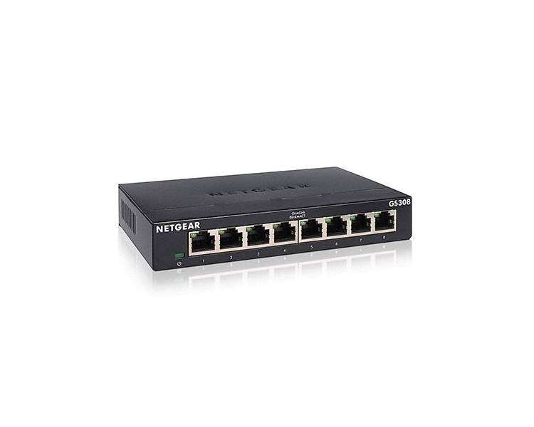 HUB SWITCH 8 PTOS NETGEAR GS308-300PES