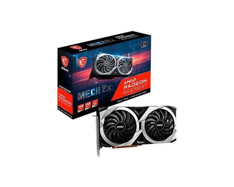 TARJETA GRÁFICA MSI RX 6700 XT MECH 2X 12GB GDDR6