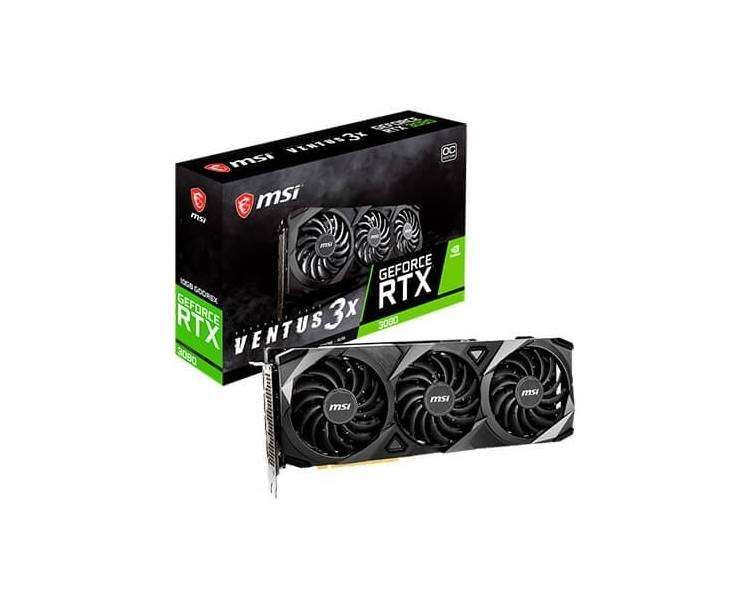 TARJETA GRÁFICA MSI RTX 3080 VENTUS 3X PLUS 10G OC LHR