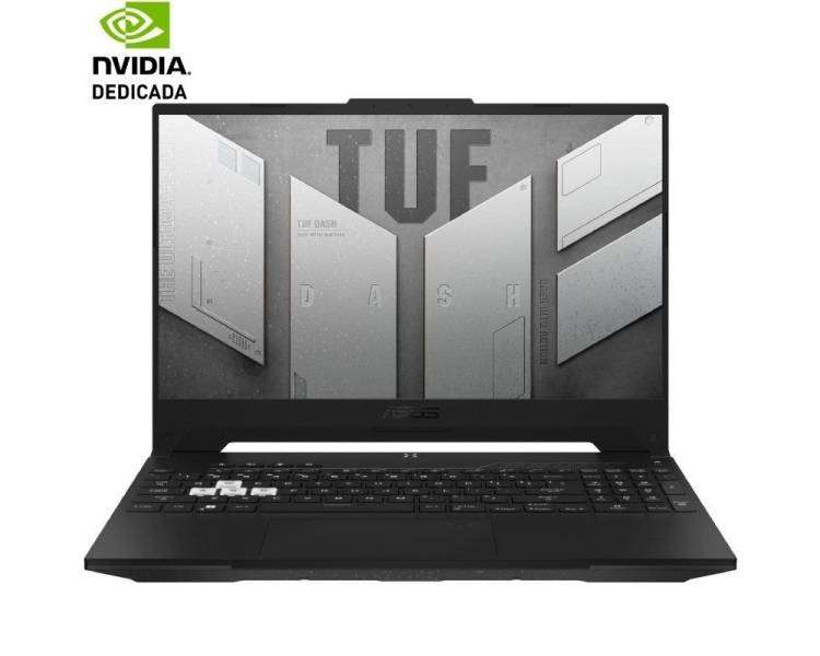 Portátil gaming asus tuf dash f15 tuf517zm-hn078 intel core i7-12650h/ 16gb/ 512gb ssd/ geforce rtx3060/ 15.6'/ freedos