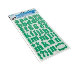 Set Letras Numeros Adhesivos Goma Eva 3 Colores 94 Piezas