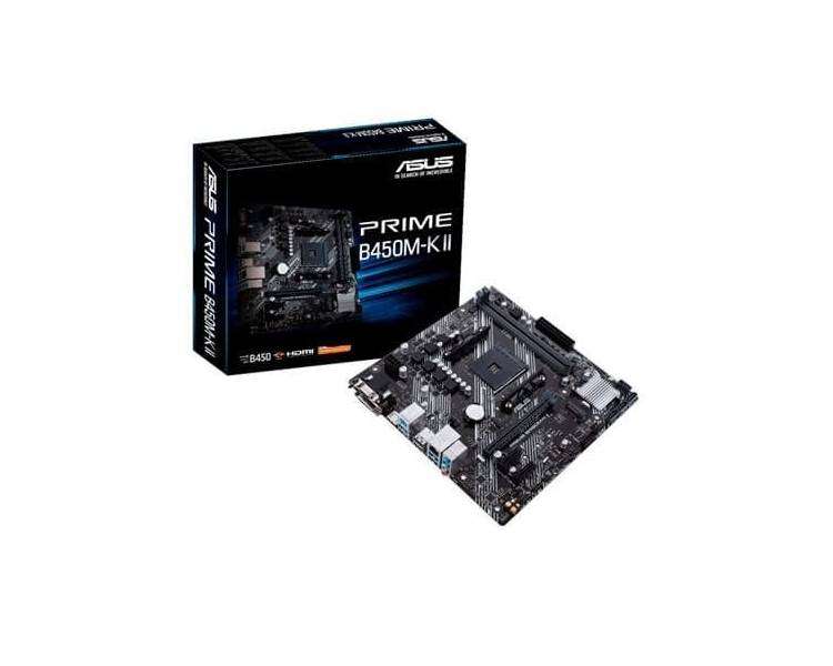 PLACA BASE ASUS AM4 PRIME B450M-K II