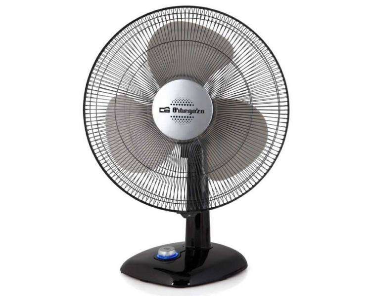 Ventilador de sobremesa orbegozo tf 0144/ 50w/ 3 aspas 40cm/ 3 velocidades