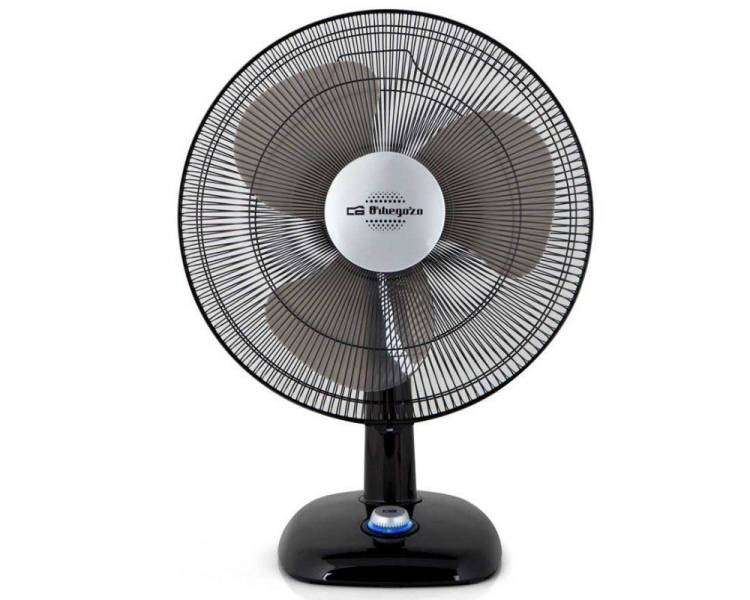 Ventilador de sobremesa orbegozo tf 0124/ 25w/ 3 aspas 20cm/ 2 velocidades