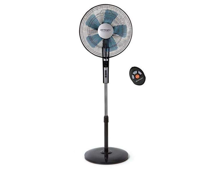 Ventilador de pie orbegozo sf 0640/ 65w/ 5 aspas 40cm/ 2 velocidades