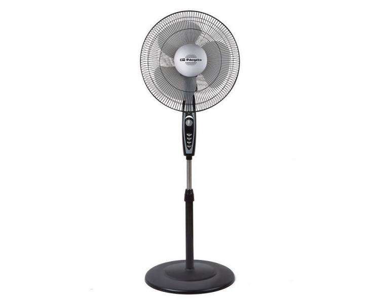 Ventilador de pie orbegozo sf 3347/ 50w/ 3 aspas 40cm/ 3 velocidades