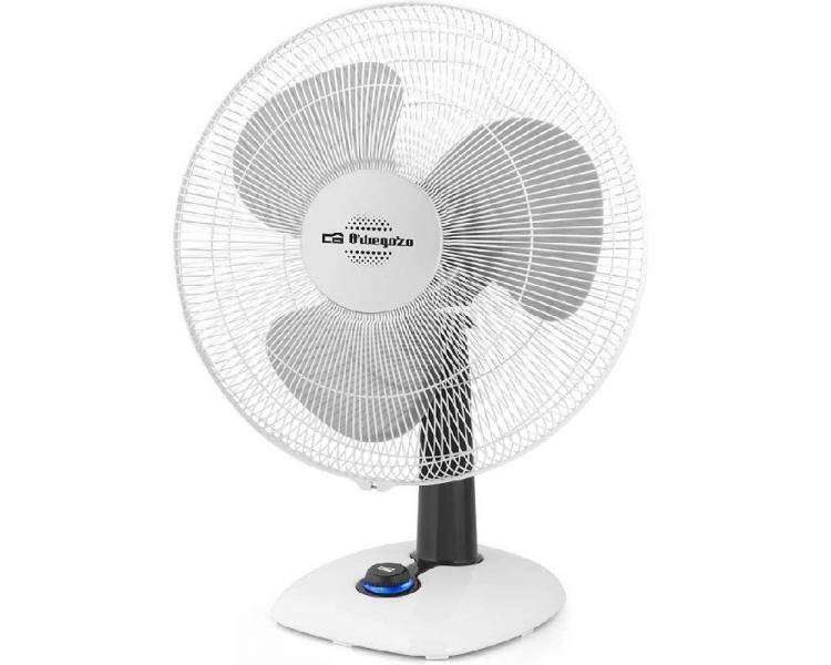 Ventilador de sobremesa orbegozo tf 0143/ 50w/ 3 aspas 40cm/ 3 velocidades