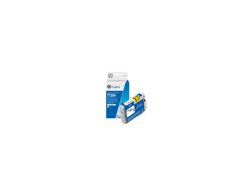 Cartucho de Tinta G&G Compatible para EPSON T1284 AMARILLO- REEMPLAZA C13T12844012