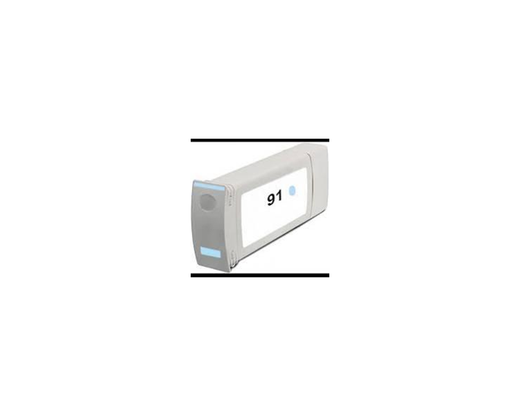 CARTUCHO DE TINTA PIGMENTADA COMPATIBLE CON HP 91 CYAN - REEMPLAZA C9467A