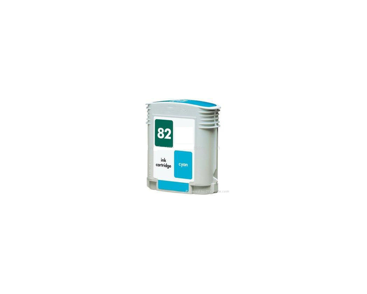 CARTUCHO DE TINTA REMANUFACTURADO COMPATIBLE PARA HP 82 CYAN C4911A