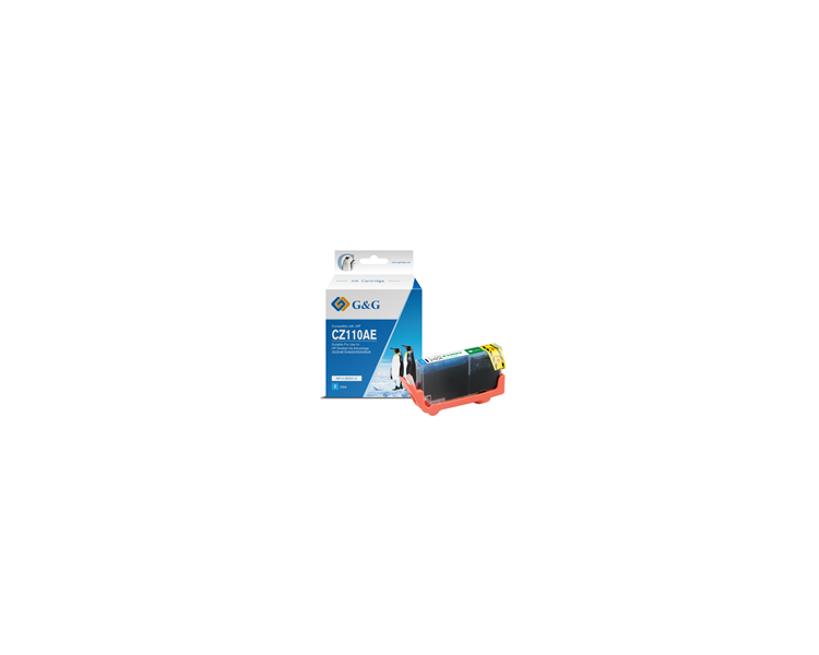 Cartucho de Tinta G&G Compatible para HP 655 CYAN- REEMPLAZA CZ110AE