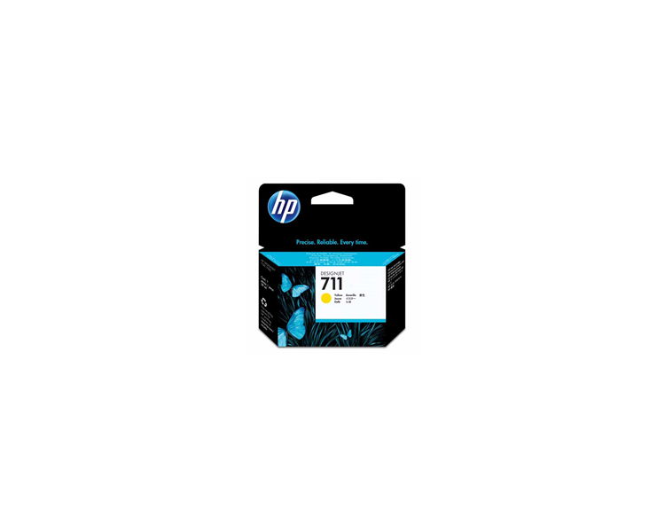 HP 711 AMARILLO CARTUCHO DE TINTA ORIGINAL CZ132A