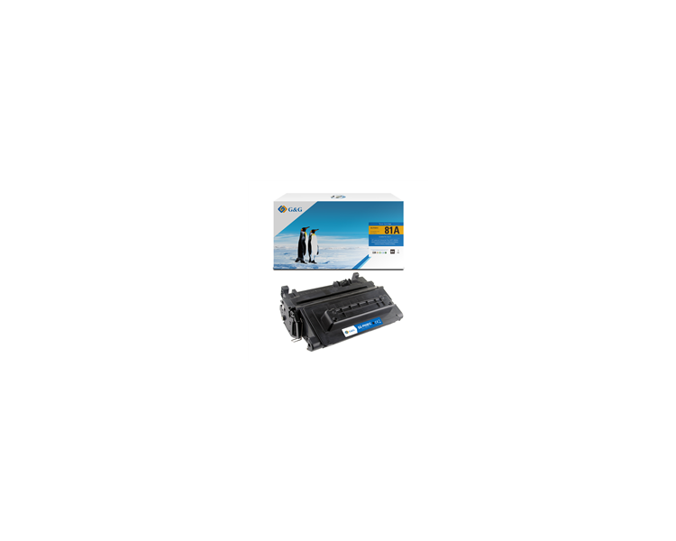 CARTUCHO DE TONER G&G COMPATIBLE PARA HP CF281A NEGRO  - REEMPLAZA 81A