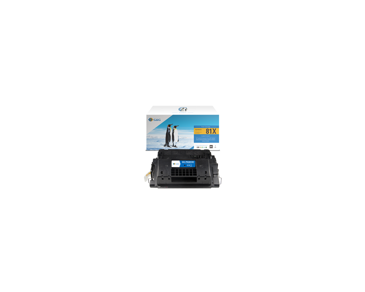 CARTUCHO DE TONER G&G COMPATIBLE PARA HP CF281X NEGRO  - REEMPLAZA 81X