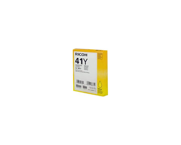 RICOH GC41 AMARILLO CARTUCHO DE TINTA DE SUBLIMACION COMPATIBLE - REEMPLAZA 405768/405764