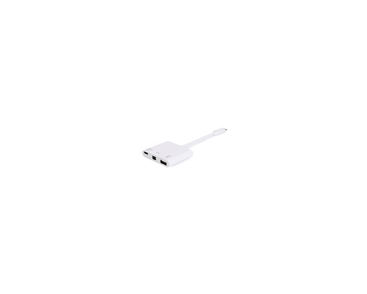 EQUIP ADAPTADOR USB-C MACHO A MINI DISPLAYPORT HEMBRA / USB-C HEMBRA / USB-A HEMBRA 3.0