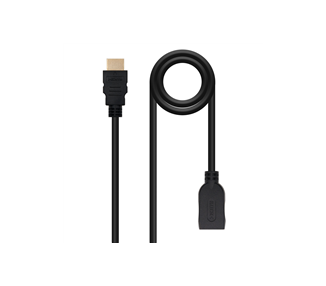 Nanocable Cable USB 3.0 Alargador Macho/Hembra 3m Negro