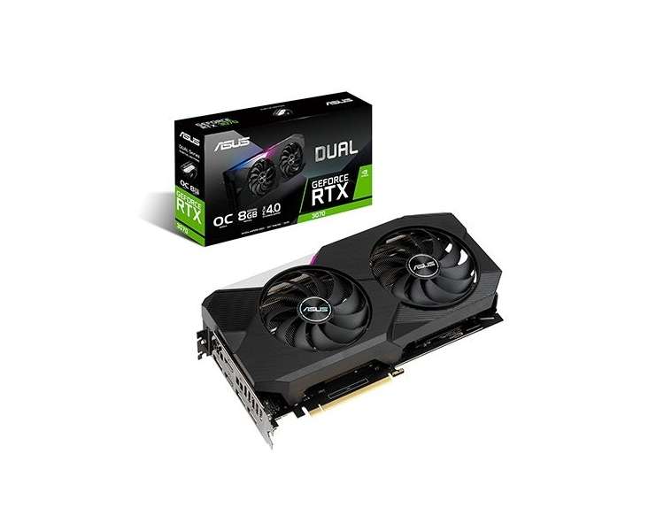 TARJETA GRÁFICA ASUS RTX 3070 DUAL LHR OC 8G GDDR6