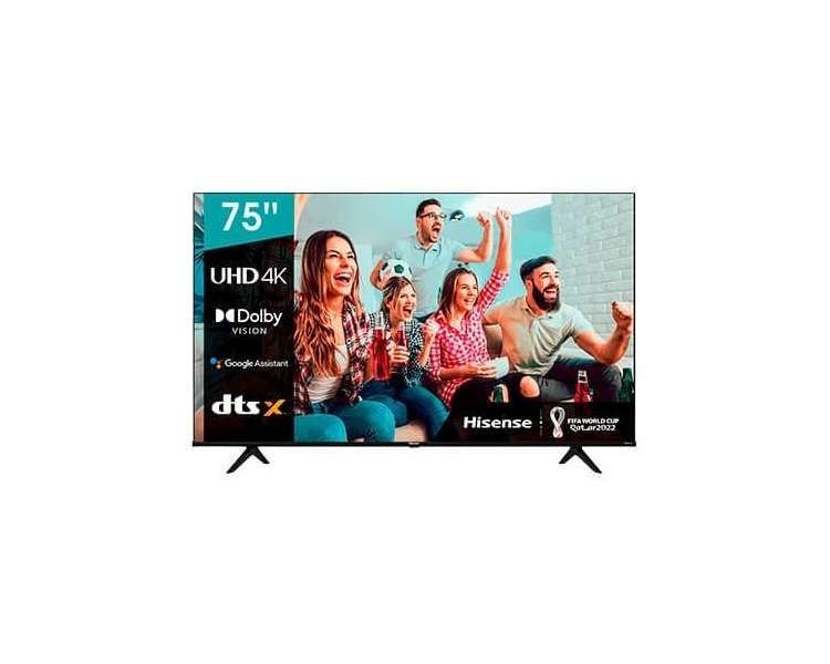 TELEVISIÓN LED 75  HISENSE 75A6G SMART TV 4K UHD