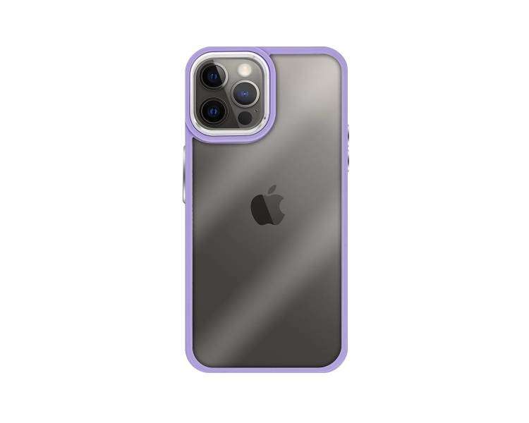 Funda Premium Antigolpe de Silicona para iPhone 13 Pro Max Borde Camara Aluminio