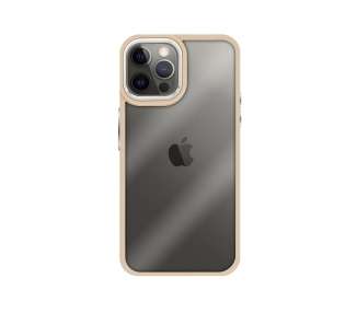 Funda Premium Antigolpe de Silicona para iPhone 13 Pro Max Borde Camara Aluminio