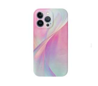 Funda Silicona Suave Elástica 4 Dibujos Compatible con iPhone 13 Pro Max