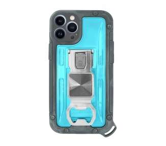 Funda AntiGolpe Compatible para iPhone 13 Pro Max 6.7" con Imán y Abrebotellas