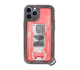 Funda AntiGolpe Compatible para iPhone 13 Pro Max 6.7" con Imán y Abrebotellas