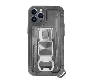 Funda AntiGolpe Compatible para iPhone 13 Pro Max 6.7" con Imán y Abrebotellas