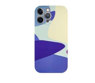 Funda Silicona Suave Elástica 4 Dibujos Compatible con iPhone 13 Pro V2