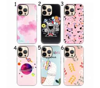 Funda Gel Doble Capa Compatible para iPhone 13 Pro V2