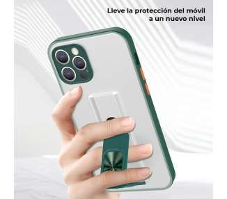 Funda Kickstand Antigolpe para iPhone 13 Pro con Imán y Soporte de Pestaña