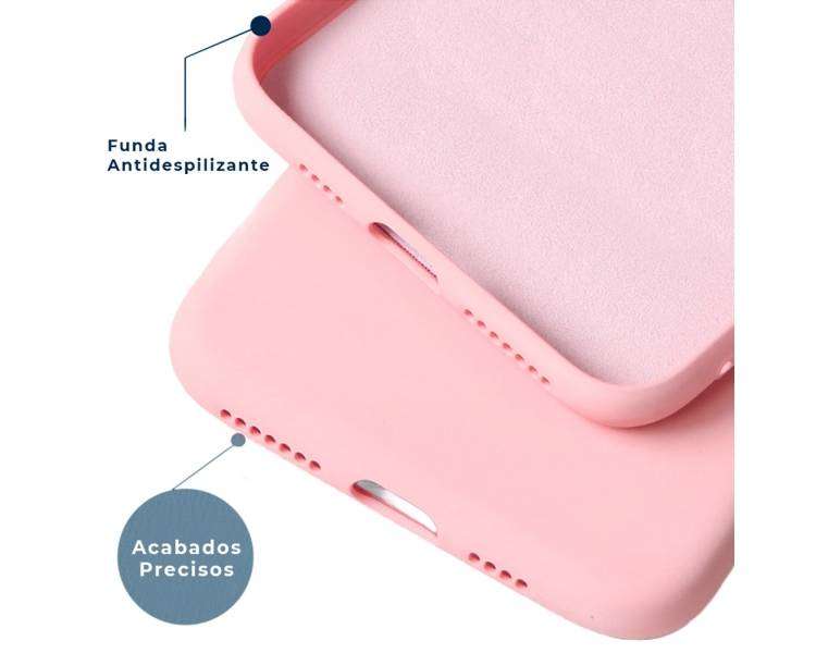 Funda Silicona Suave Compatible con IPhone 13 Pro con Protector Camara 3D