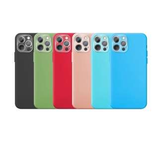 Funda Silicona Suave Compatible con IPhone 13 Pro con Protector Camara 3D