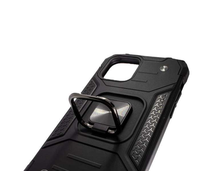 Funda Antigolpe Armor-Case para iPhone 13 6.1" con Imán y Soporte de Anilla 360º