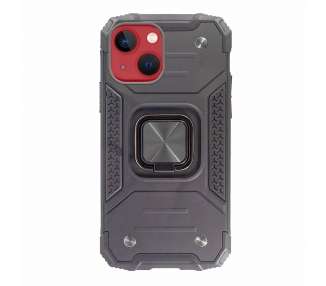 Funda Antigolpe Armor-Case para iPhone 13 6.1" con Imán y Soporte de Anilla 360º