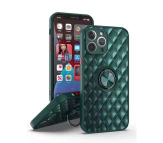 Funda Chamel Compatible con iPhone 13 Mini Imán con soporte Smoked Piel