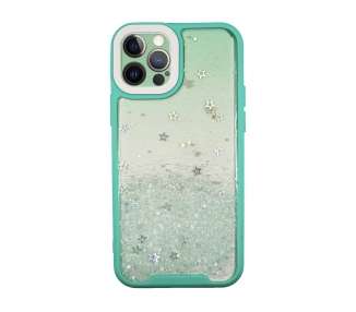 Funda Gel Anti-Golpe de Purpurina Compatible para iPhone 12 Pro Max