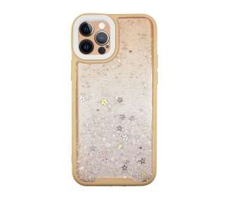 Funda Gel Anti-Golpe de Purpurina Compatible para iPhone 12 Pro Max