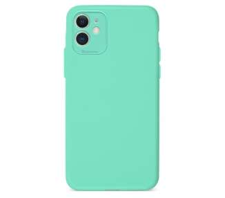 Funda Silicona Suave Compatible con IPhone 12 6.1" con Cámara 3D