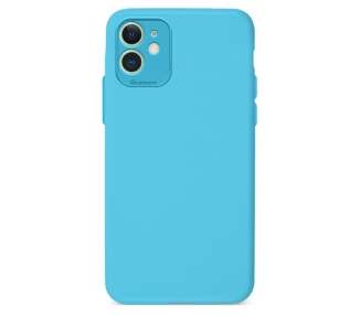 Funda Silicona Suave Compatible con IPhone 12 6.1" con Cámara 3D