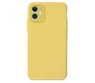 Funda Silicona Suave Compatible con IPhone 12 6.1" con Cámara 3D