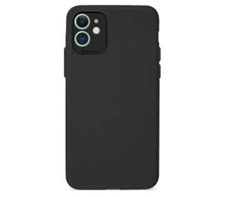 Funda Silicona Suave Compatible con IPhone 12 6.1" con Cámara 3D