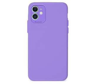 Funda Silicona Suave Compatible con IPhone 12 6.1" con Cámara 3D